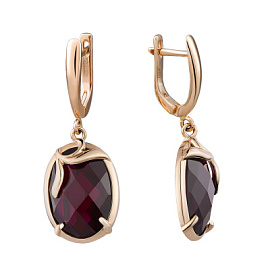 Серьги подвесные 3311-1 гр золото