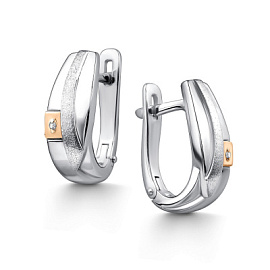 Серьги 02-4460.000Б-00 серебро