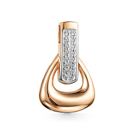 Подвеска п4693 золото Треугольник