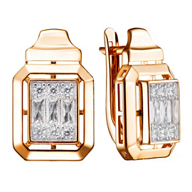 Серьги кл4506а-01 золото