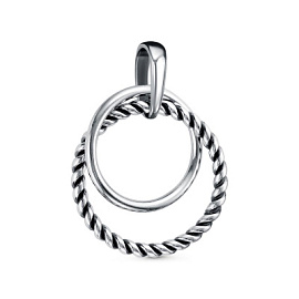 Подвеска 53014532 серебро Круг