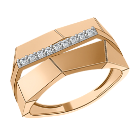 Кольцо 08-159308 золото