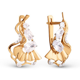 Серьги 033392-1102 золото