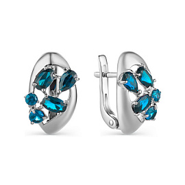 Серьги 2-681 тл серебро