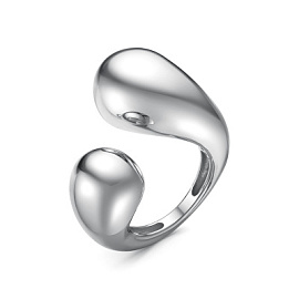 Кольцо с110911 серебро Боттега Венета