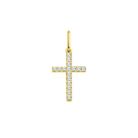 Крест декоративный л3326 золото