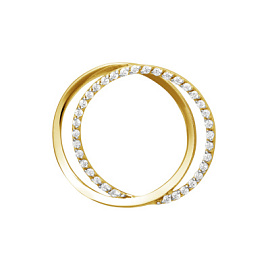 Подвеска 100018-4102 золото Круг