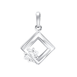 Подвеска 24-53-0119-00 золото Квадрат