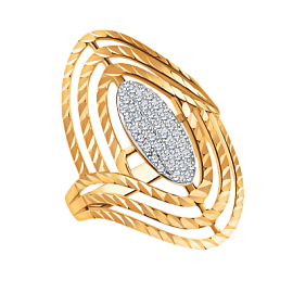 Кольцо 10658а золото