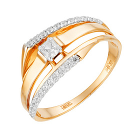 Кольцо кл3812-01 золото