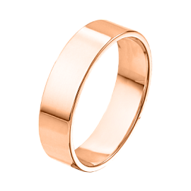 Кольцо обручальное гладкое 200-000-050 золото