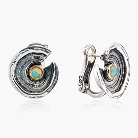 Серьги ER021581OPL-COV-S серебро