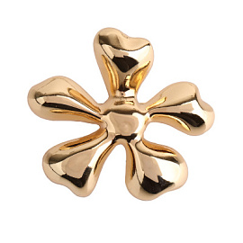 Брошь 61894190-1 ювелирный сплав Цветок