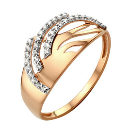 Кольцо 70270100 золото