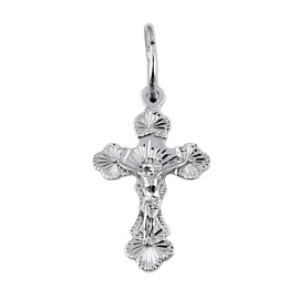 Крест христианский 1084н серебро Полновесный