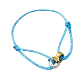 Браслет красная нить 800233190-7 ювелирный сплав