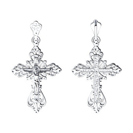 Крест христианский 121233 золото Полновесный