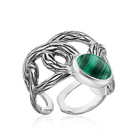 Кольцо RG091553MLC-COV-M серебро