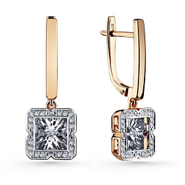 Серьги подвесные 02-11-5889-31-00-1 золото