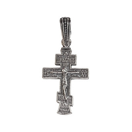 Крест христианский кр-82 серебро Полновесный