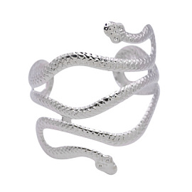 Браслет жесткий 231110062s ювелирный сплав змея