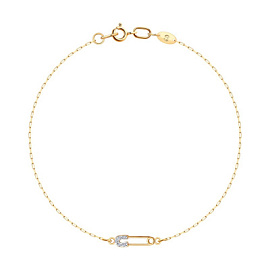 Браслет 051419 золото Булавка