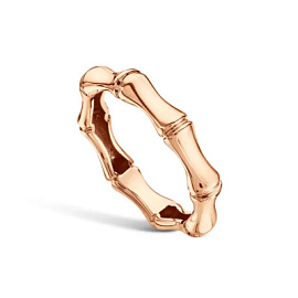 Кольцо 210-10-0248-00 золото бамбук