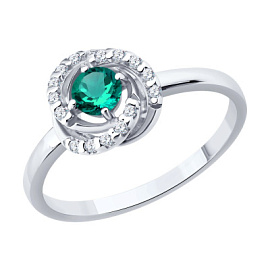 Кольцо 63010004 серебро