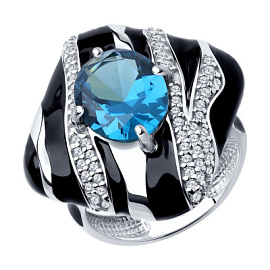 Кольцо 94-310-01606-1 серебро