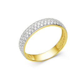 Кольцо дорожка 000501-4102 золото