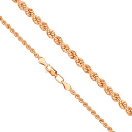 Цепь ЦПКД40110050              золото Пустотелая