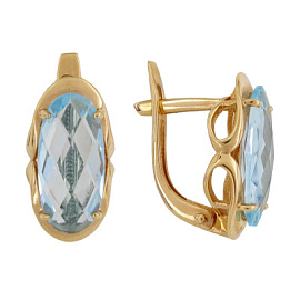 Серьги 2340258 золото