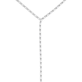 Колье галстук 22E157257 серебро