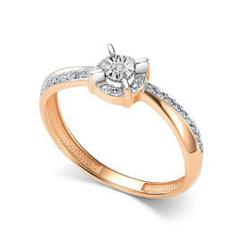 Кольцо 16854-100 золото