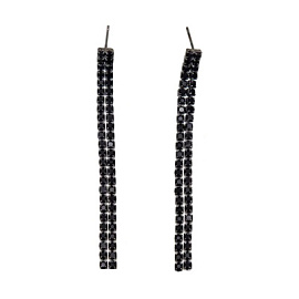 Серьги подвесные 321110067b ювелирный сплав