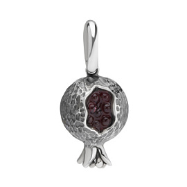 Подвеска PN03103301GRN-CRD-S серебро гранат