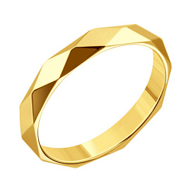 Кольцо обручальное Т90061Д596 золото