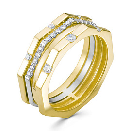 Кольцо обручальное 4158-11002 золото