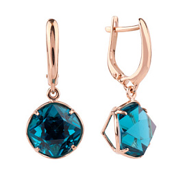 Серьги подвесные 3430 тл золото