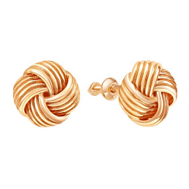 Серьги пусеты 00-62-0448-00 золото