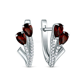 Серьги 2-504р404 серебро