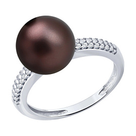 Кольцо 94-110-00090-1 серебро