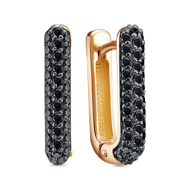 Серьги дорожка 122669-5 золото Дорожка