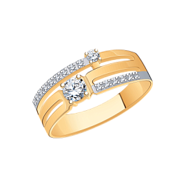 Кольцо 10857 золото