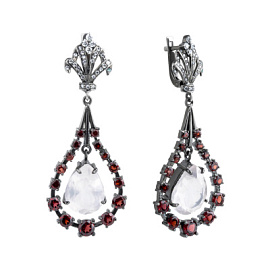 Серьги подвесные 1667.20С серебро