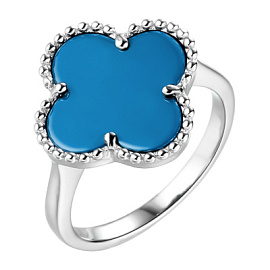 Кольцо 13101001134 серебро Ван Клиф