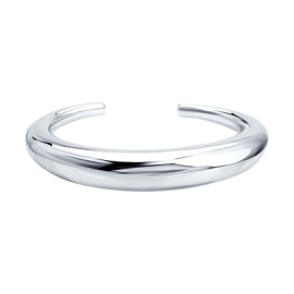 Браслет жесткий 94051587 серебро