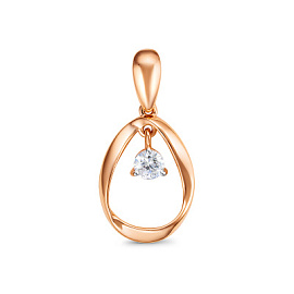 Подвеска 0306395 золото