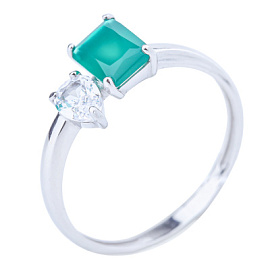 Кольцо 1056301-01290-Y серебро