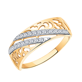 Кольцо 11201 золото